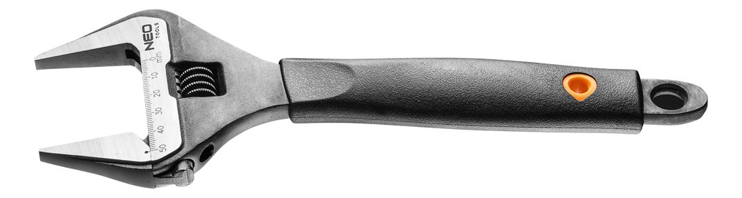 NEO TOOLS, Klucz nastawny 250 mm, zakres 0-50 mm, 03-016