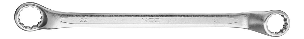 NEO TOOLS, Klucz oczkowy odgięty 20 x 22 mm, 09-920