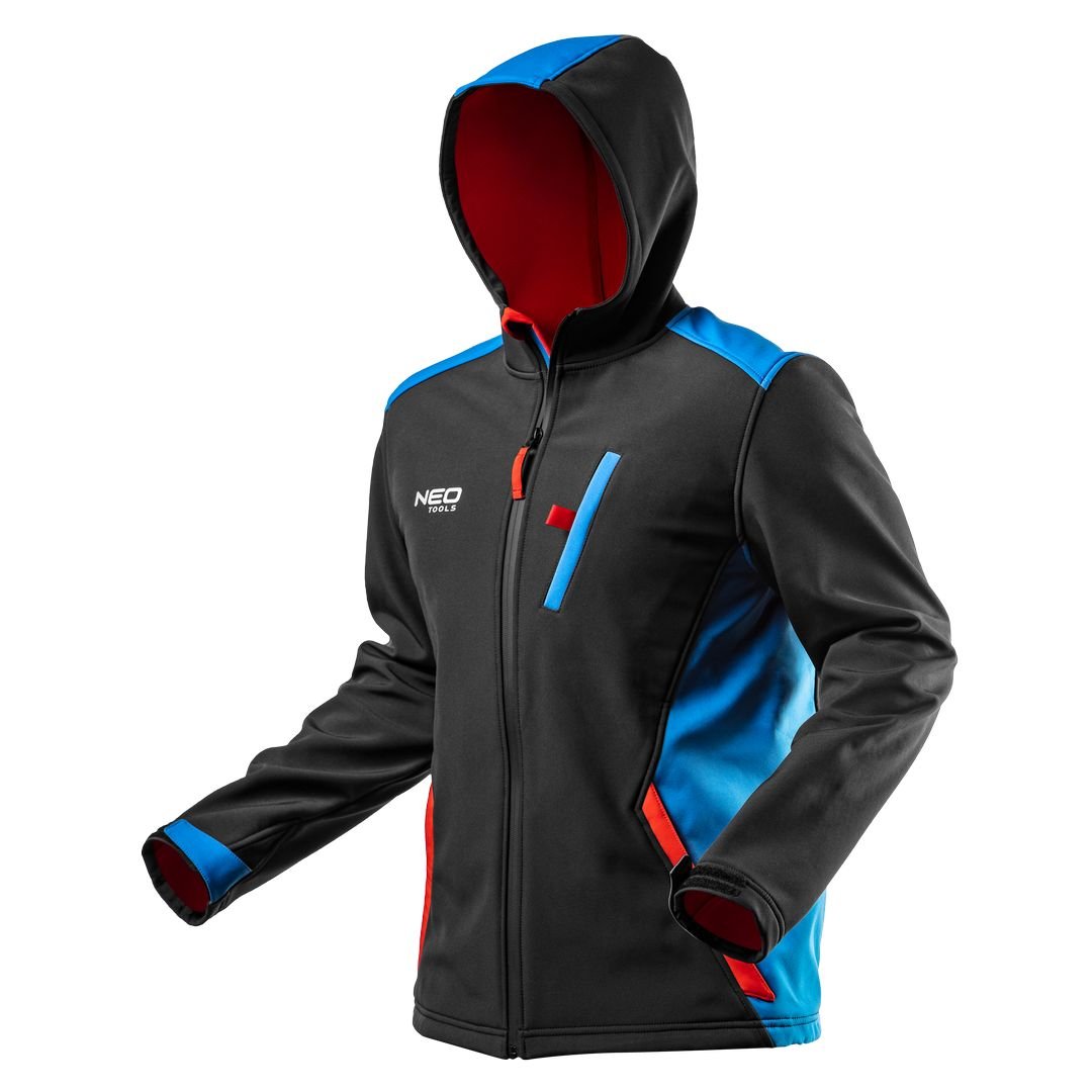 NEO TOOLS, Kurtka softshell HD+, rozmiar L, 81-558-L
