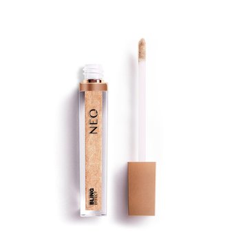 Neo Make Up, Bling Effect Lipgloss, błyszczyk do ust 37 Almond, 7,4 ml  - NEO MAKE UP