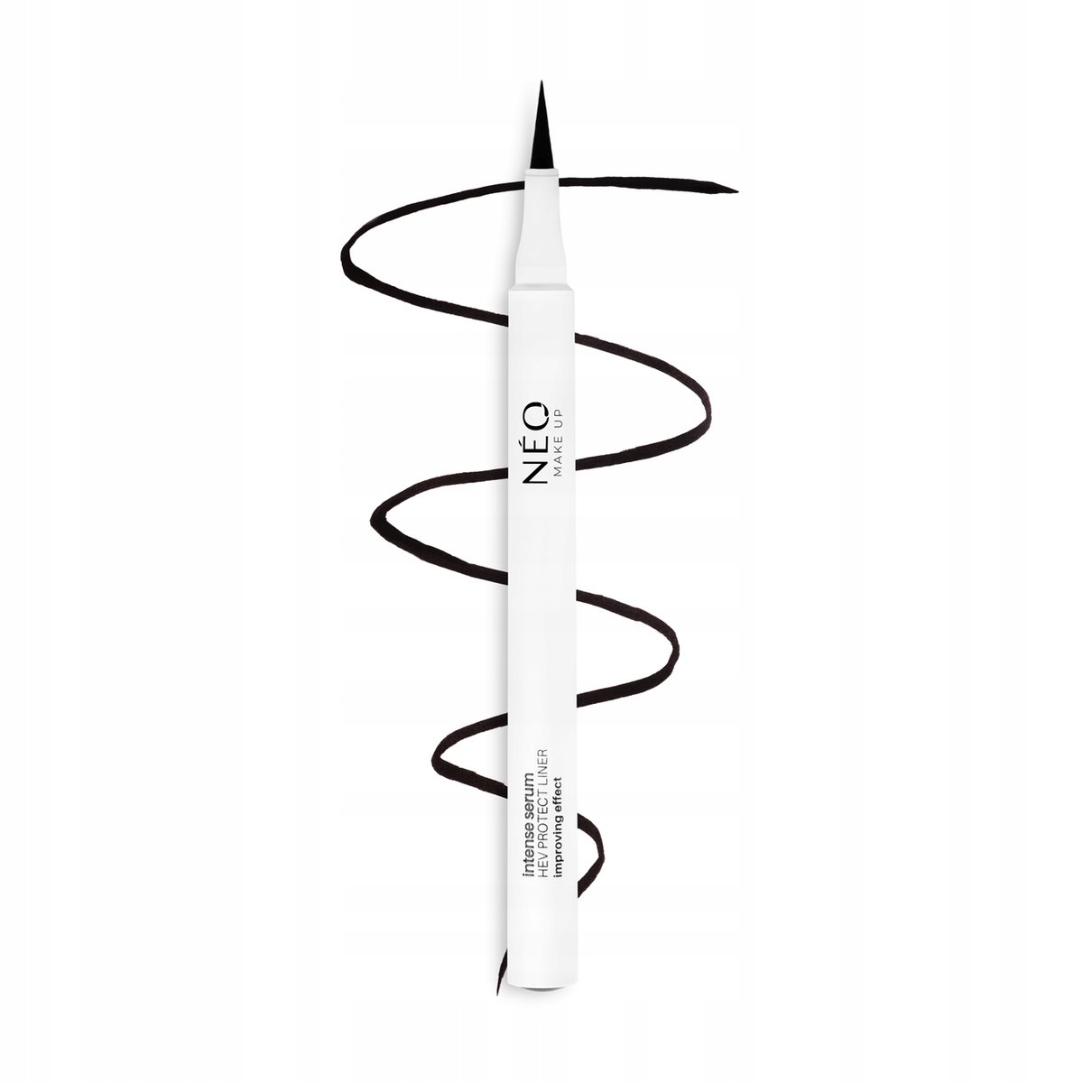 Empik NEO MAKE UP Precyzyjny czarny eyeliner INTENSE SERUM HEV PRECISE EYELINER