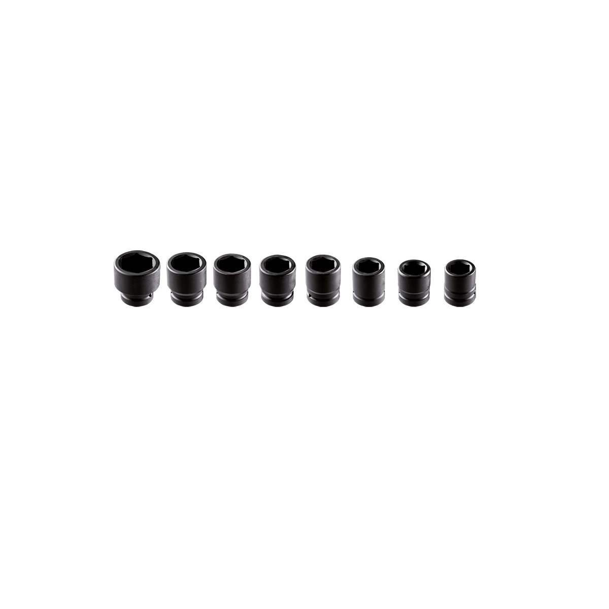 NEO TOOLS, Nasadki udarowe 3/4', 26-38 mm, zestaw 8 szt., 12-115
