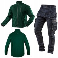 NEO Polar + Spodnie Denim Stretch MOCNE Robocze Jeans | Komplet Odzieży BHP