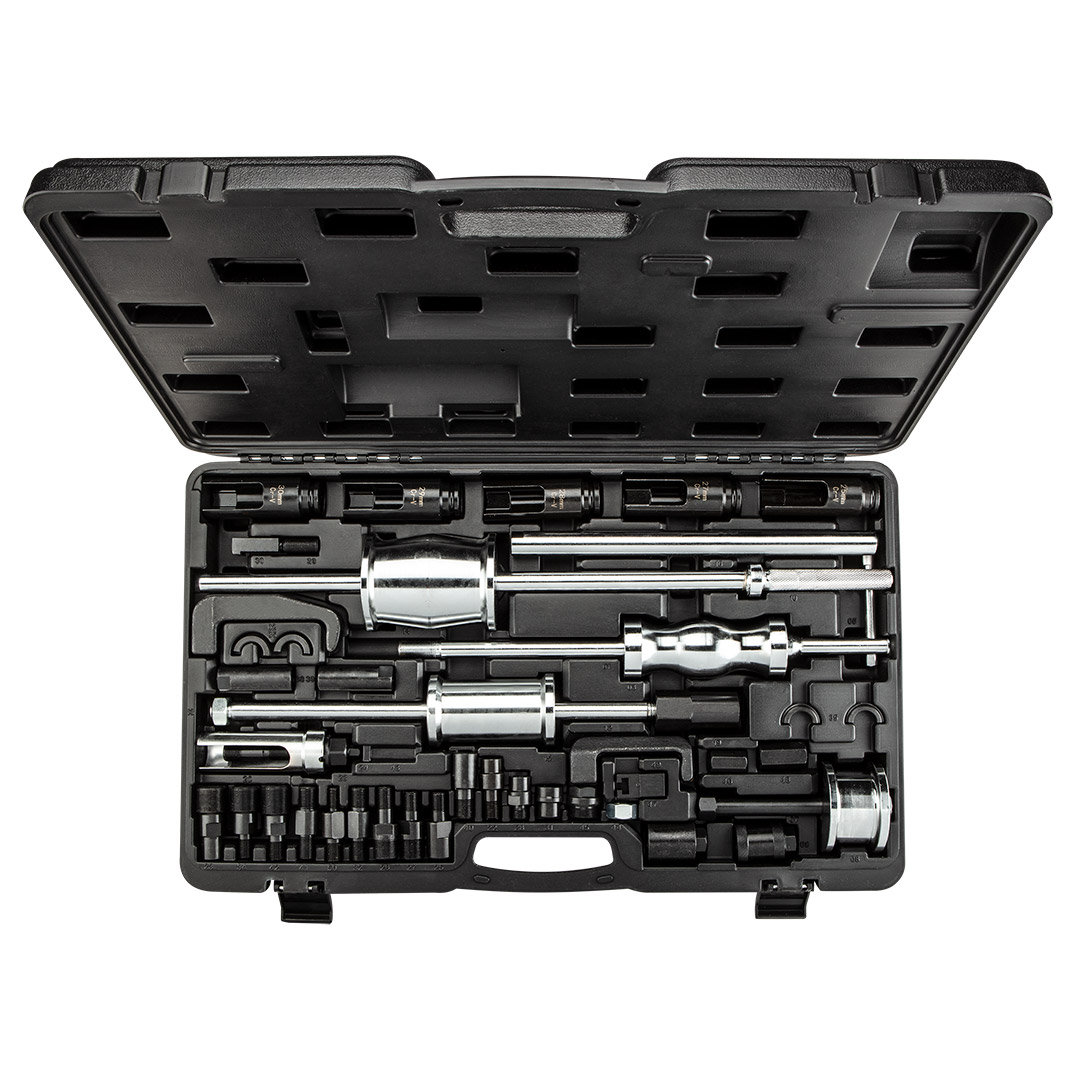 NEO TOOLS, Ściągacze do wtrysków z młotkiem bezwładnościowym, 11-884