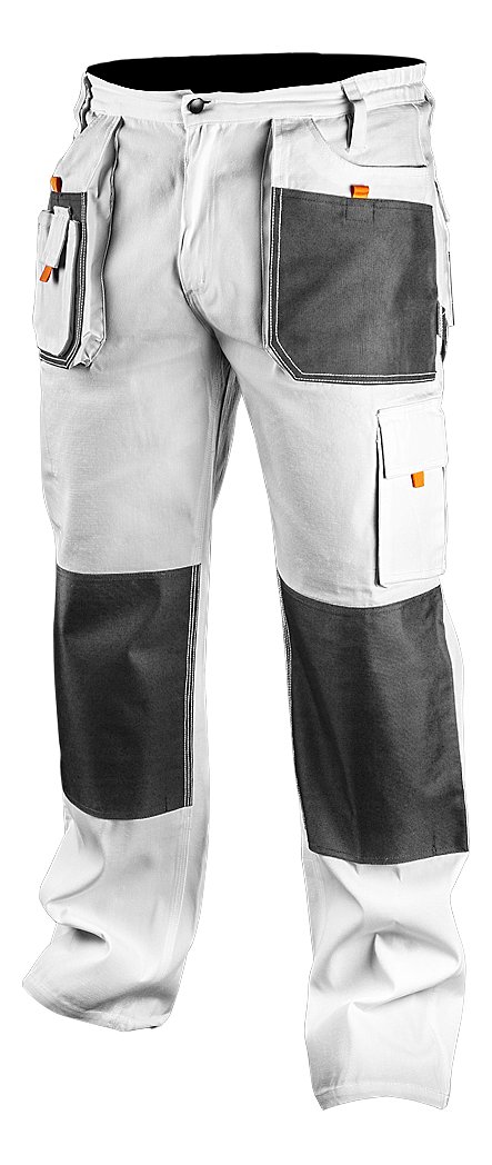 NEO TOOLS, Spodnie robocze, białe, rozmiar XXL/58, 81-120-XXL