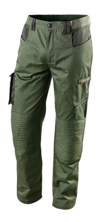 NEO TOOLS, Spodnie robocze CAMO olive, rozmiar M, 81-222-M