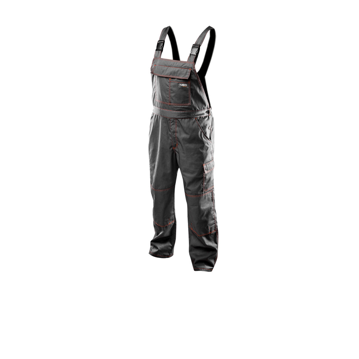 NEO TOOLS, Spodnie robocze na szelkach BASIC, rozmiar XXL/58, 81-430-XXL