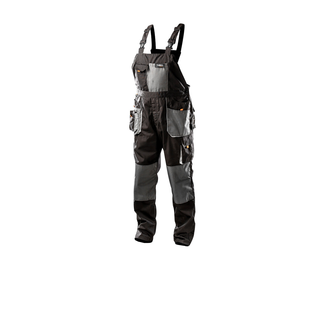 NEO TOOLS, Spodnie robocze na szelkach HD, rozmiar M/50, 81-240-M