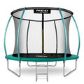 Neo-Sport, Trampolina ogrodowa z siatką wewnętrzną i drabinką, 10 ft/312 cm&nbsp;-&nbsp;Neo-Sport