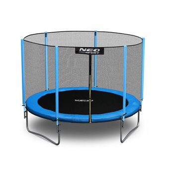 Neo-Sport, trampolina ogrodowa z siatką zewnętrzną, 8ft/252 cm - Neo-Sport