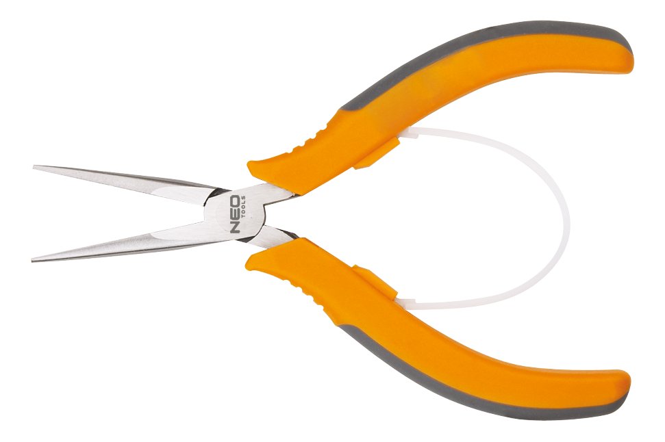 NEO TOOLS, Szczypce precyzyjne wydłużone proste 130 mm, 01-102