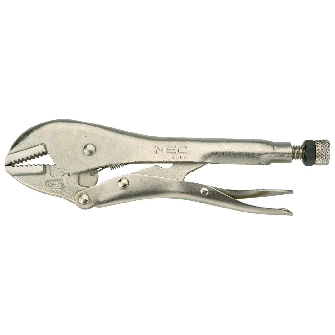 NEO TOOLS, Szczypce zaciskowe uniwersalne 250 mm, proste szczęki, 01-217