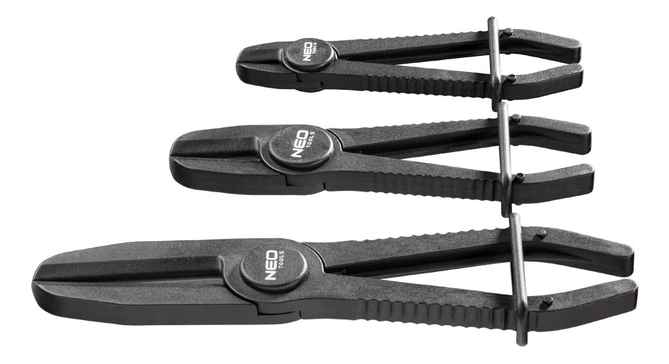 NEO TOOLS, Szczypce zaciskowe, zestaw 3 szt., 11-224