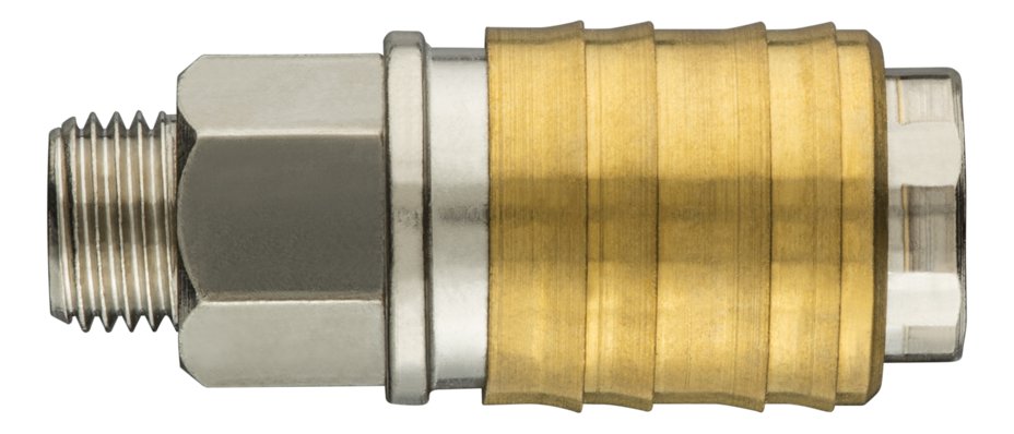 NEO TOOLS, Szybkozłączka do kompresora z gwintem zewnętrznym 1/4', 12-635