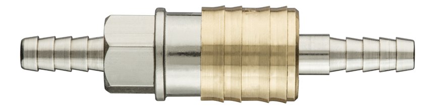 NEO TOOLS, Szybkozłączka do kompresora z końcówką na wąż 6 mm, 12-630