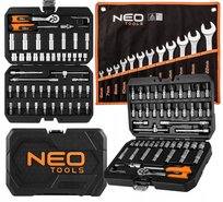 NEO TOOLS Klucze Nasadowe 1/4