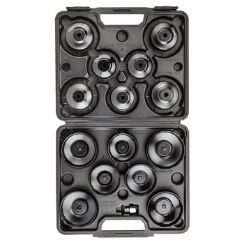 NEO TOOLS, Klucze nasadowe do filtrów oleju - zestaw 16 szt., 11-243 - GTX Poland