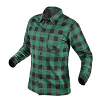 NEO TOOLS, Koszula flanelowa, zielona, rozmiar S, 81-546-S NEO TOOLS