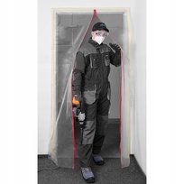 NEO TOOLS, Kurtyna, osłona przeciwpyłowa z zamkiem 