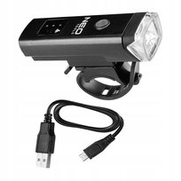 NEO TOOLS, Lampka rowerowa przednia, 400lm, 91-005
