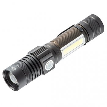 NEO TOOLS, Latarka akumulatorowa USB 800 lm 2 w 1 CREE T6 LED, 99-033 - GTX Poland