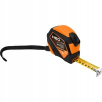 NEO TOOLS, Miara zwijana stalowa 5 m x 19 mm, auto blokada, przycisk stop, magnes, 67-232 NEO TOOLS