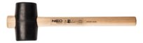 NEO TOOLS, Młotek gumowy 65 mm/425 g, trzonek hikorowy, 25-052