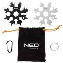 NEO TOOLS, Narzędzie wielofunkcyjne płatek śniegu 19 w 1, 2 szt., GD015 NEO TOOLS