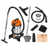 NEO TOOLS, Odkurzacz przemysłowy 1600W, zbiornik 35l, 04-739