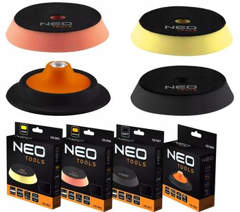 NEO TOOLS Pady Polerski 150mm Na Rzep + Uchwyt do Polerki Rzep - Neo Tools