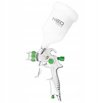 NEO TOOLS, Pistolet lakierniczy górny zbiornik 0.6 l, dysza 1.4 mm, HVLP, 14-700