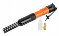 NEO TOOLS, Pneumatyczny młotek igłowy czołowy do rdzy i spawów 12 x 3 mm, 14-031
