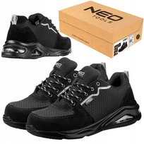 NEO TOOLS, Półbuty robocze S1 SR Neo Air, stalowy podnosek, odblaskowe, rozmiar 47, 82-171-47