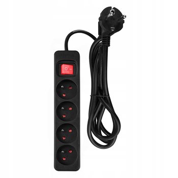 NEO TOOLS, Przedłużacz listwowy 1.5m, 3x1.5mm2, 4G, czarny, ON/OFF, 90-184 - GTX Poland