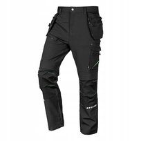 NEO TOOLS, Spodnie robocze Mix&Match, 4 way stretch, z kaburami, Cordura, czarne, rozmiar M, 81-296-3-M