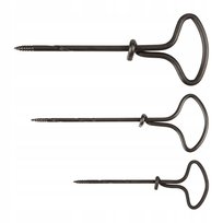 NEO TOOLS, Świderki ręczne kpl 3 szt, 41-340