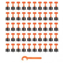 NEO TOOLS, System poziomowania, zestaw 50 sztuk, 61-105