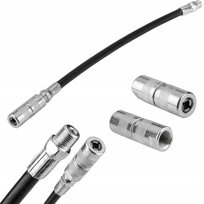 NEO TOOLS, Wężyk do smarownicy z końcówką 4 szczękową, 11-502