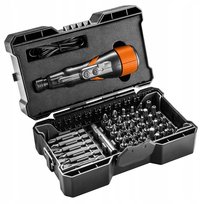 NEO TOOLS, Wkrętak akumulatorowy USB-C 3,6V, Li-Ion, plastikowe pudełko+akcesoria, 04-200 NEO TOOLS