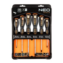 NEO TOOLS, Zestaw wkrętaków, 6 szt., 04-213