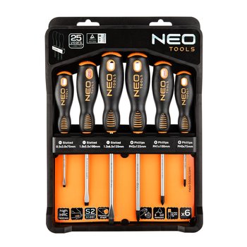 NEO TOOLS, Zestaw wkrętaków, 6 szt., 04-213 - GTX Poland