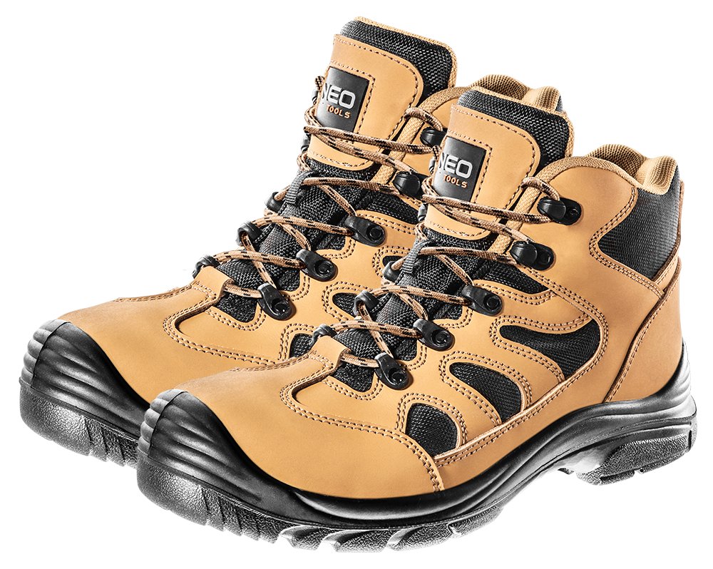 NEO TOOLS, Trzewiki robocze S3L SR FO, bez metalu, rozmiar 45, 82-126
