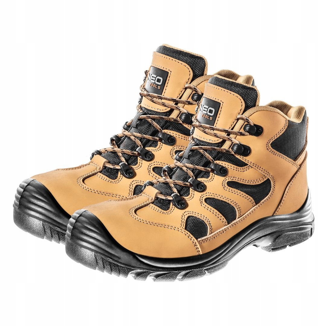 NEO TOOLS, Trzewiki robocze S3L SR FO, bez metalu, rozmiar 46, 82-127