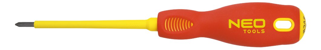 NEO TOOLS, Wkrętak krzyżowy 1000V, PH1 x 80 mm, S2, 04-072