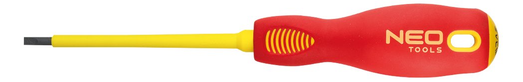NEO TOOLS, Wkrętak płaski 1000V, 5.5 x 125 mm, S2, 04-054