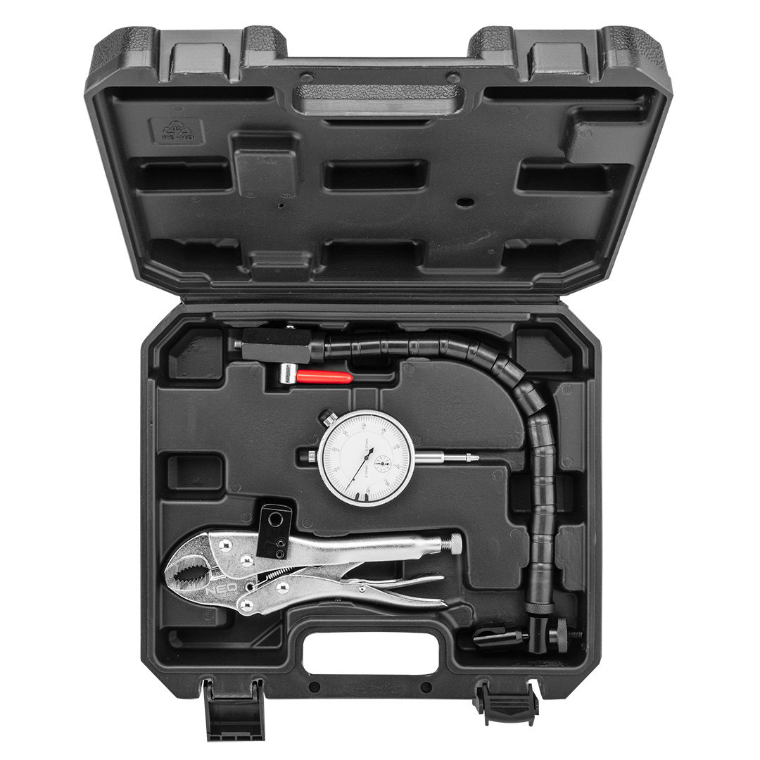NEO TOOLS, Zestaw do sprawdzania bicia tarcz hamulcowych, 11-130