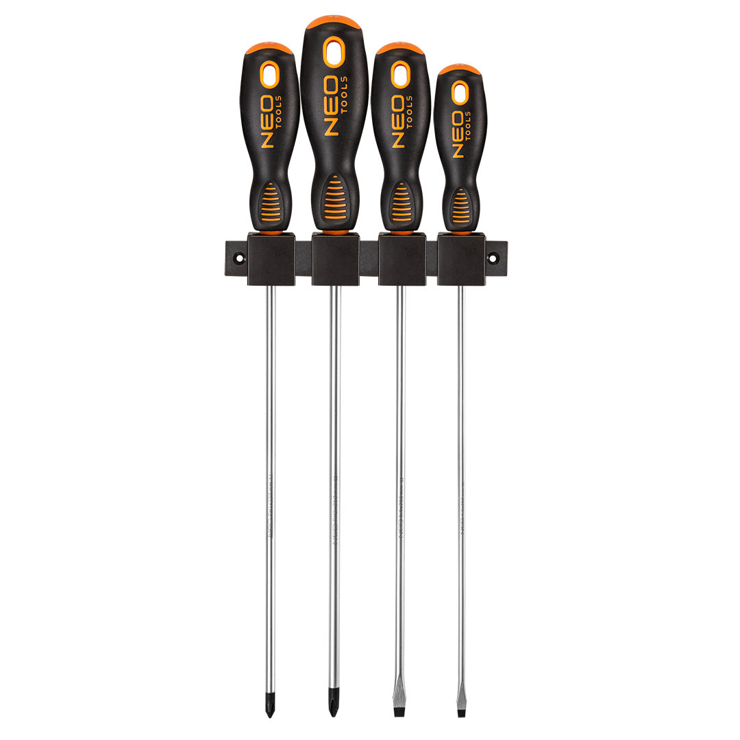 NEO TOOLS, Zestaw wkrętaków 250mm, 4 szt., 04-214