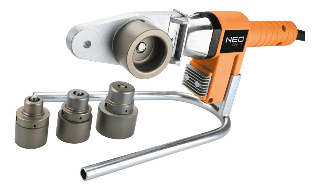 NEO TOOLS, Zgrzewarka do rur z tworzyw sztucznych 650W, 4 tuleje, 21-001