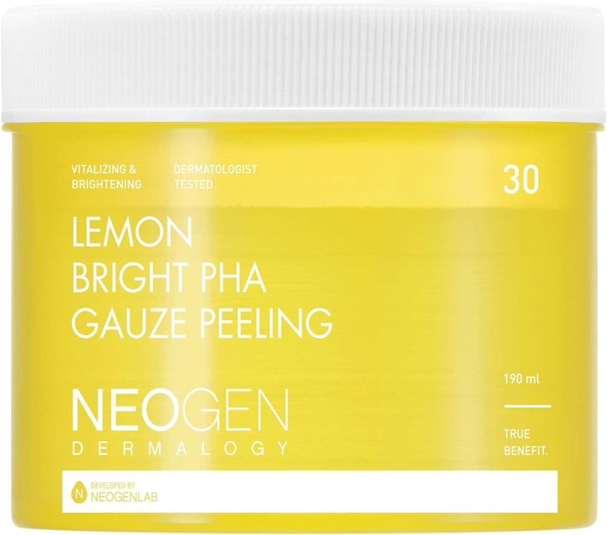 Neogen, Lemon Bright Pha Gauze Peeling, Płatki Peelingujące, 30 Szt ...
