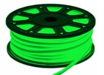 NEON FLEX LED 230V ZIELONY JEDNOSTRONNY MOCNY WODOODPORNY LED